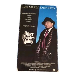 Danny DeVito "Other People's Money" Movie Poster - Blue Black Pink